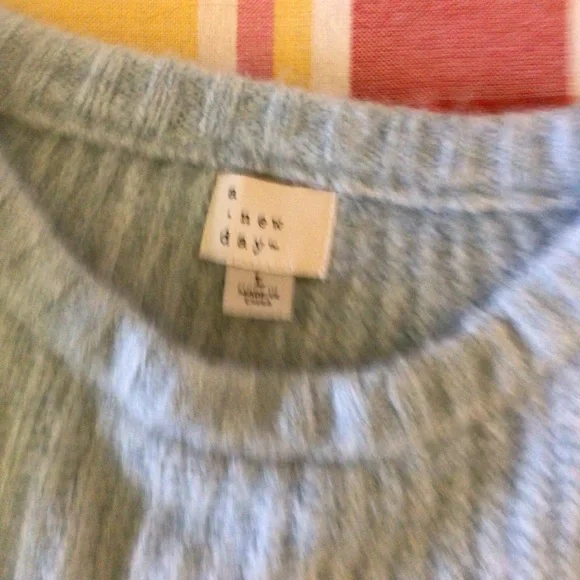 DONATED - Cozy Women's Sweater Collection - Blue, Yellow, Green - Picture 4 of 5